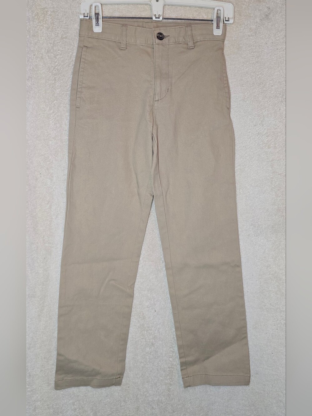 Wonder Nation Boys Straight Khaki Pants NWT Size 12R Walmart